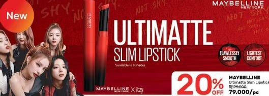Promo Harga MAYBELLINE Lipstick Ultimate Slim  - Guardian
