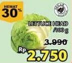 Promo Harga Lettuce Sayur Head per 100 gr - Giant