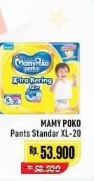 Promo Harga Mamy Poko Pants Xtra Kering XL20 20 pcs - Alfamart