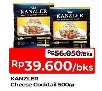 Promo Harga Kanzler Cocktail Cheese 500 gr - TIP TOP
