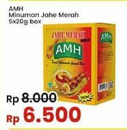 Promo Harga AMH Jahe Merah Super per 5 pcs 20 gr - Indomaret