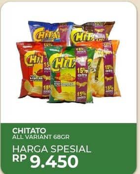 Promo Harga Chitato Snack Potato Chips All Variants 68 gr - Yogya