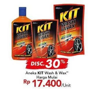 Promo Harga KIT Wash & Wax All Variants  - Carrefour