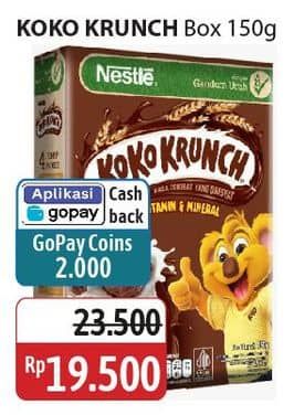 Promo Harga Nestle Koko Krunch Cereal 150 gr - Alfamidi