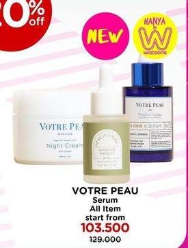 Promo Harga Votre Peau Serum All Variants  - Watsons