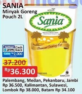 Promo Harga Sania Minyak Goreng 2000 ml - Alfamart