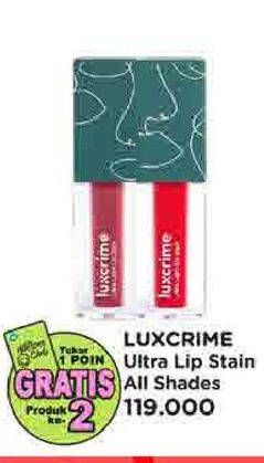 Promo Harga Luxcrime Ultra Lip Stain All Variants 100 gr - Watsons