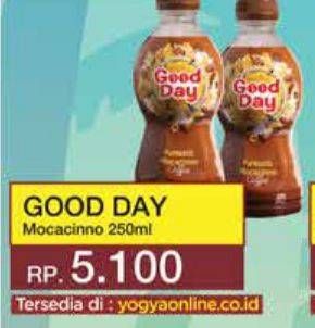 Promo Harga Good Day Coffee Drink Funtastic Mocacinno 250 ml - Yogya