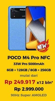 Promo Harga Xiaomi Poco M4 Pro 6 GB + 128 GB, 8 GB + 256 GB  - Erafone