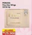 Promo Harga Pokana Flou Pembalut SAP Ultrathin 0,7 mm Medium Wings 30 Cm 8 pcs - Alfamart