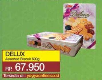 Promo Harga Asia Delux Assorted Biscuit 650 gr - Yogya