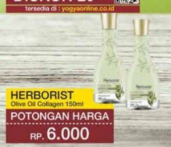 Promo Harga Herborist Olive Oil Collagen 150 ml - Yogya