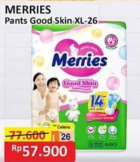 Promo Harga Merries Pants Good Skin XL26 26 pcs - Alfamart