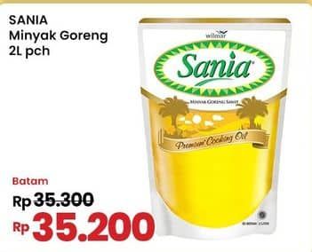 Promo Harga Sania Minyak Goreng 2000 ml - Indomaret