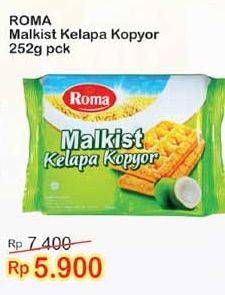 Promo Harga ROMA Malkist Kelapa Kopyor 252 gr - Indomaret