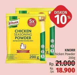 Promo Harga KNORR Chicken Seasoning Powder 200 gr - LotteMart