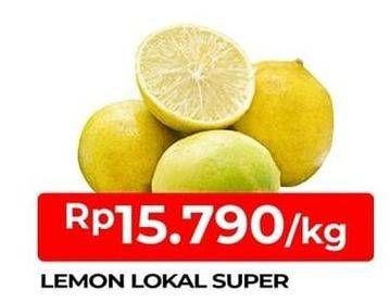 Promo Harga Lemon Lokal per 1000 gr - TIP TOP