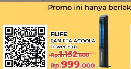 Promo Harga FLIFE Air Cooler 4 Liter FTA-ACOOL4  - Yogya
