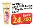 Promo Harga Pantene Conditioner Miracle Biotin Strength, Collagen Repair, Keratin Glow 150 ml - Alfamidi