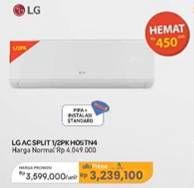 Promo Harga LG H05TN4 1/2 PK AC  - Carrefour