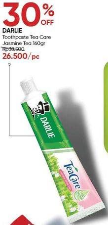 Promo Harga DARLIE Toothpaste Tea Care Jasmine 160 gr - Guardian