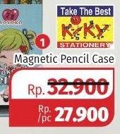 Promo Harga KIKY Magnetic Pencil Case  - Lotte Grosir