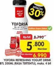 Promo Harga YOFORIA Yoghurt 200 ml - Superindo