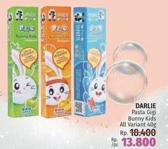 Promo Harga Darlie Toothpaste Bunny Kids for Kid All Variants 40 gr - LotteMart