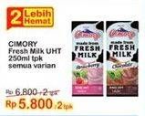 Promo Harga CIMORY Fresh Milk All Variants 250 ml - Indomaret