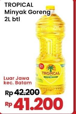 Promo Harga Tropical Minyak Goreng 2000 ml - Indomaret