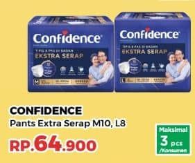 Confidence Adult Pants Slim & Fit Extra Absorb