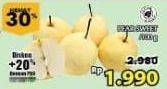 Promo Harga Pear Sweet per 100 gr - Giant