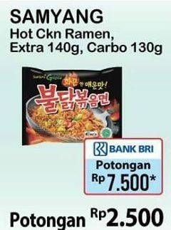 Promo Harga Hot Ramen 140/130gr  - Alfamart