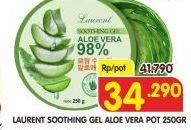 Promo Harga LAURENT Soothing Gel Aloe Vera 250 gr - Superindo