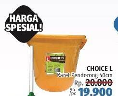 Promo Harga Choice L Karet Pendorong Air 40cm  - LotteMart