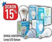 Promo Harga LIGHTSPRO Lampu LED Bulb All Variants  - Hypermart