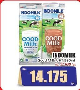 Promo Harga Indomilk Susu UHT 950 ml - Hari Hari