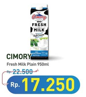 Promo Harga Cimory Fresh Milk Full Cream 950 ml - Hypermart