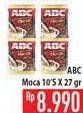 Promo Harga ABC Kopi per 10 sachet 27 gr - Hypermart