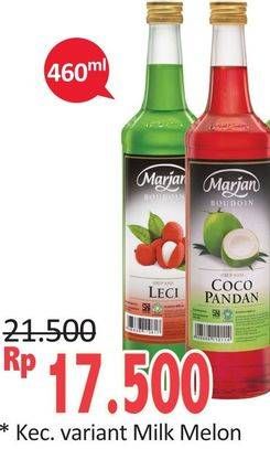Promo Harga MARJAN Syrup Boudoin 460 ml - Alfamidi