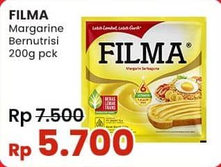 Promo Harga Filma Margarin 200 gr - Indomaret