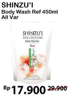 Promo Harga SHINZUI Body Cleanser All Variants 450 ml - Alfamart