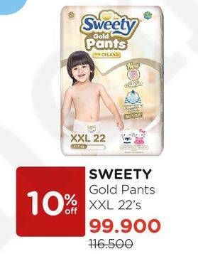 Promo Harga Sweety Gold Pants XXL22  - Watsons