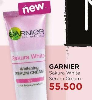 Promo Harga GARNIER Sakura White Hyaluron 30x Booster Serum  - Watsons