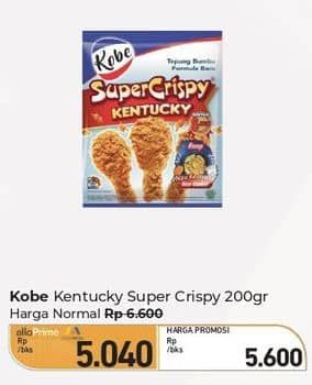 Promo Harga Kobe Tepung Bumbu Super Crispy 200 gr - Carrefour