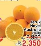 Promo Harga Jeruk Navel Australia per 100 gr - LotteMart