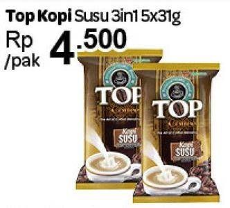 Promo Harga Top Coffee Kopi 31 gr - Carrefour