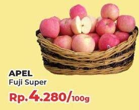 Promo Harga Apel Fuji Super per 100 gr - Yogya