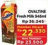 Promo Harga OVALTINE Fresh Milk 1000 ml - Hypermart