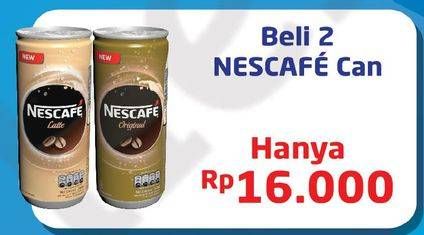 Promo Harga Nescafe Ready to Drink per 2 pcs - Hypermart